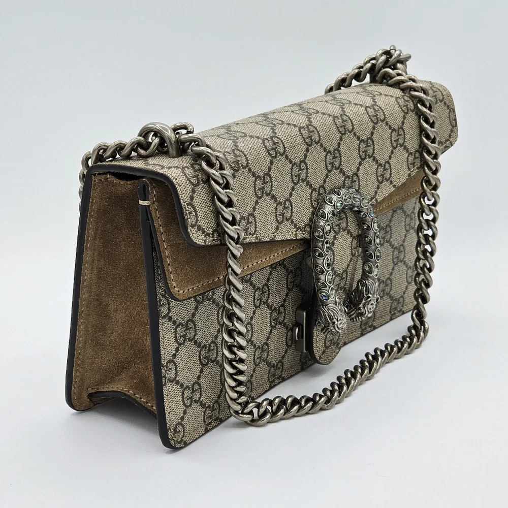 Gucci Small Dionysus GG Supreme Bag - Picture 2 of 8